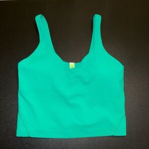 Green lulu tank 
Barely worn